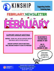 Kinship February Newsletter Updated